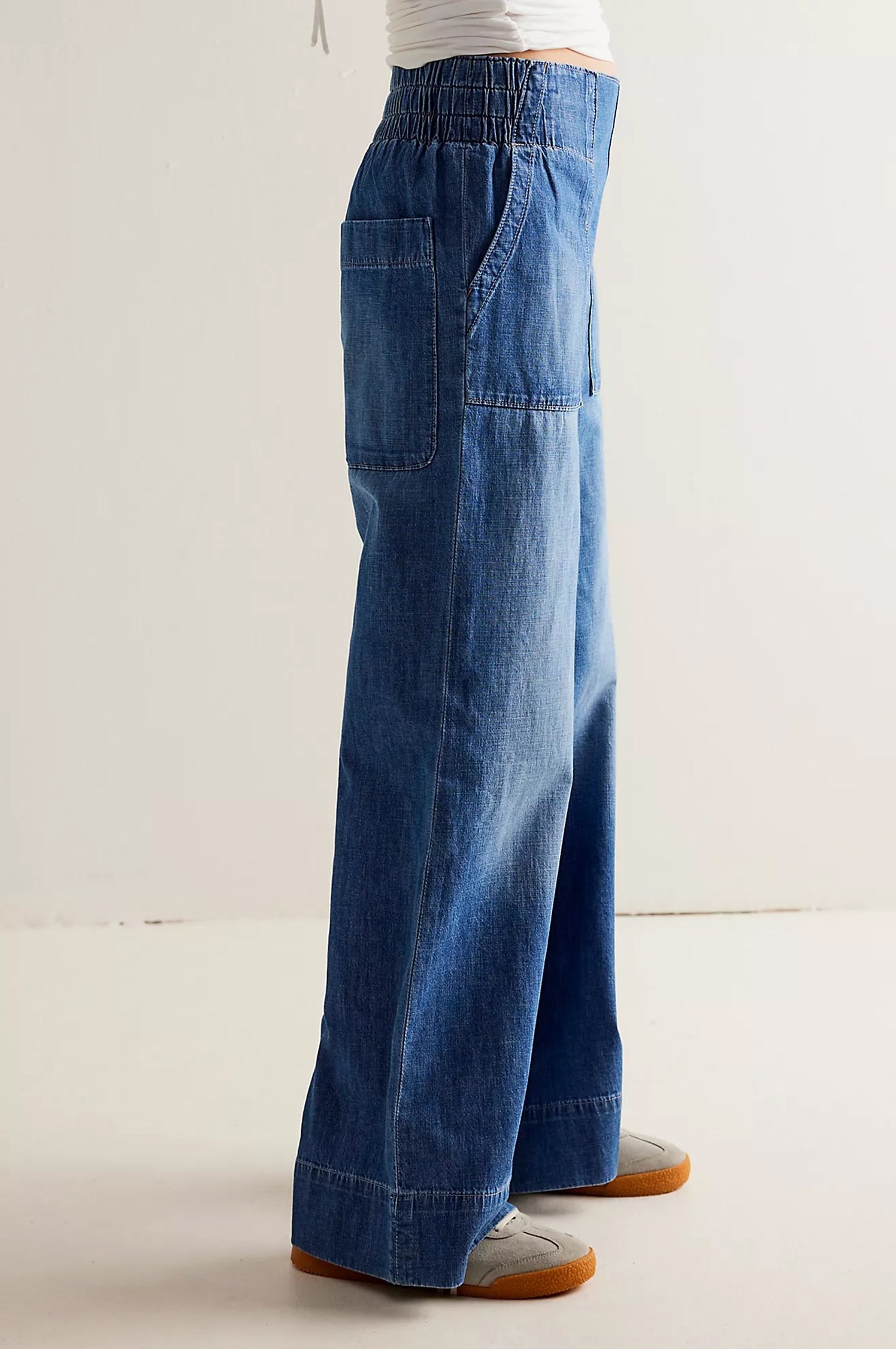 Breezy Denim Pull On