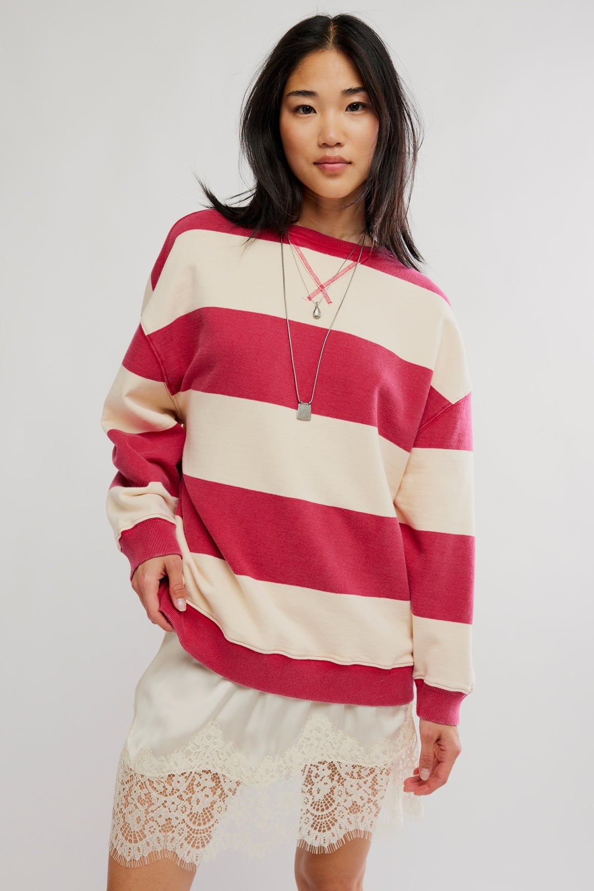 CLASSIC STRIPE CREW WIDE