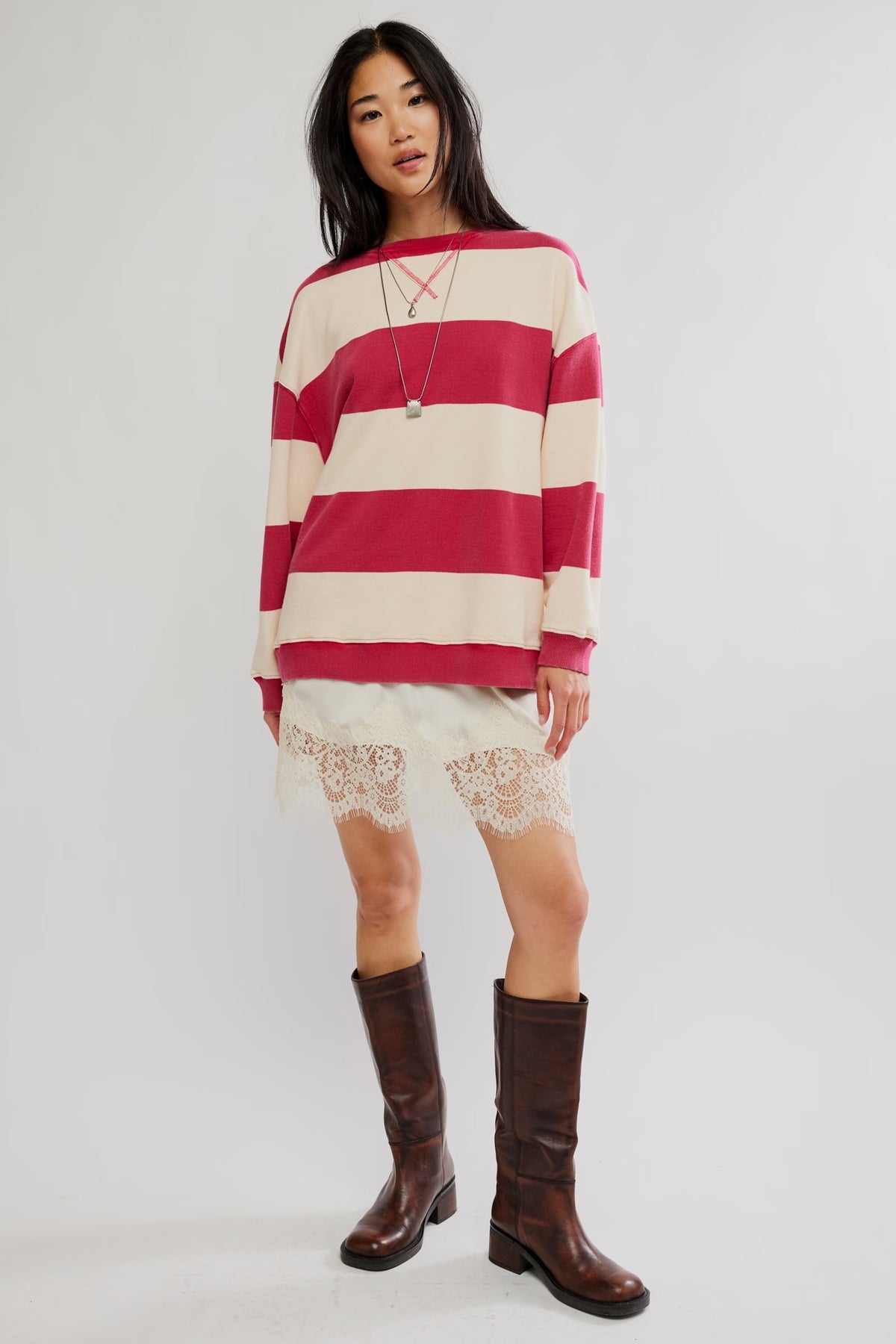 CLASSIC STRIPE CREW WIDE