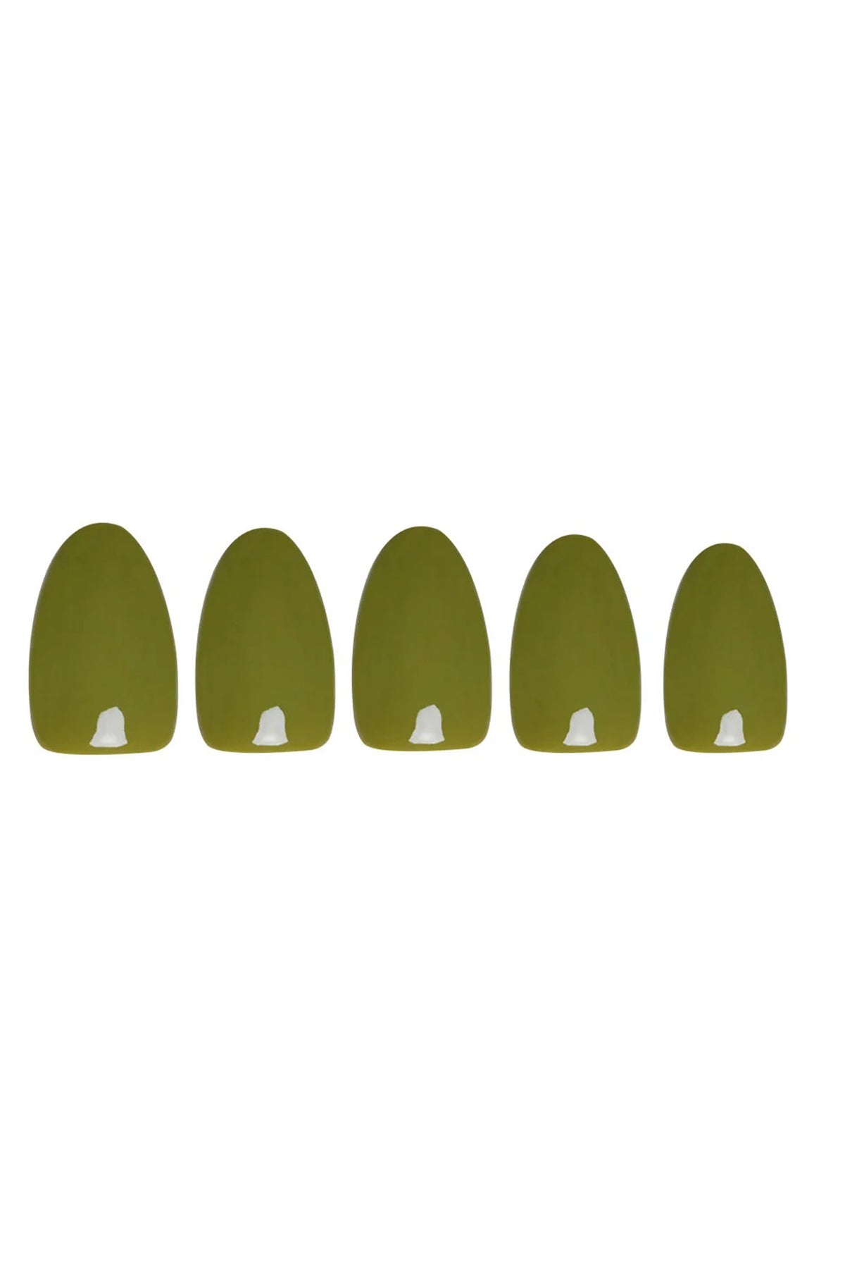 PRESS-ON NAILS - MOSS GREEN