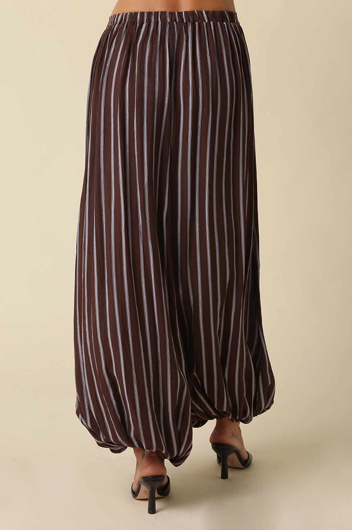 Gloria Stripe Barrel Pants