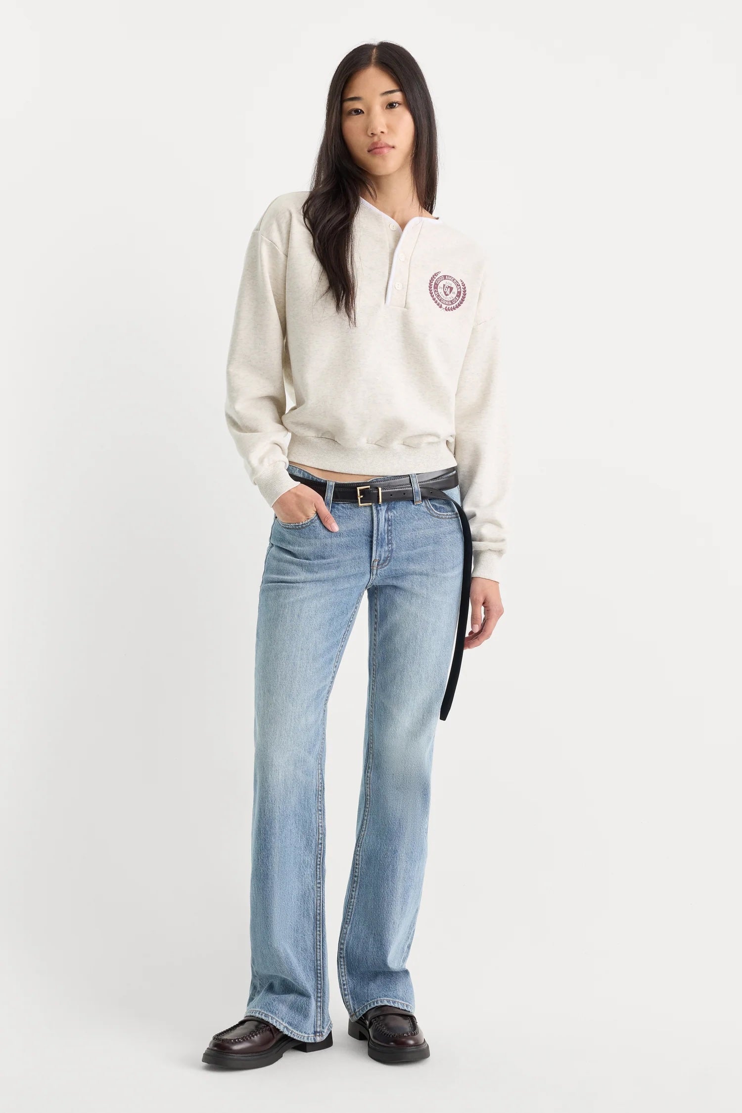 VINTAGE LOW LOOSE JEANS