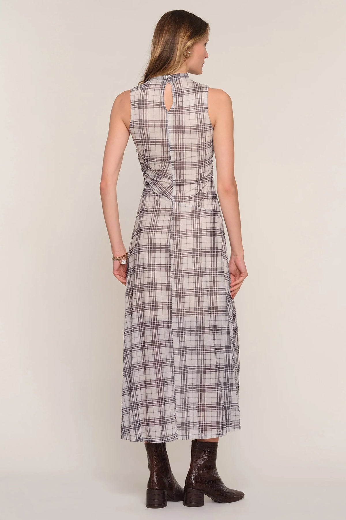 WARREN PLAID DRESS
