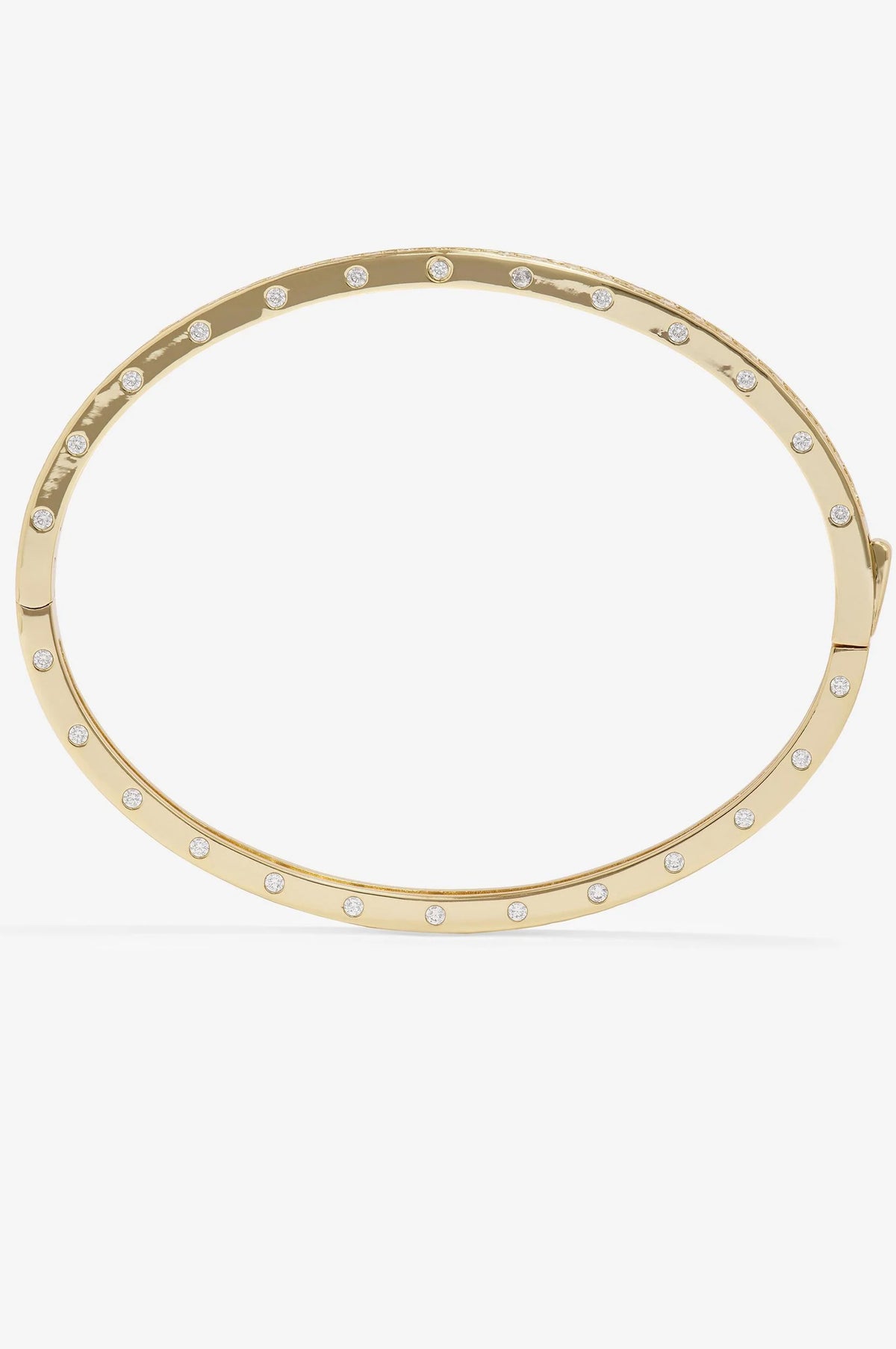 ASHLEY PAVE CUFF 4mm
