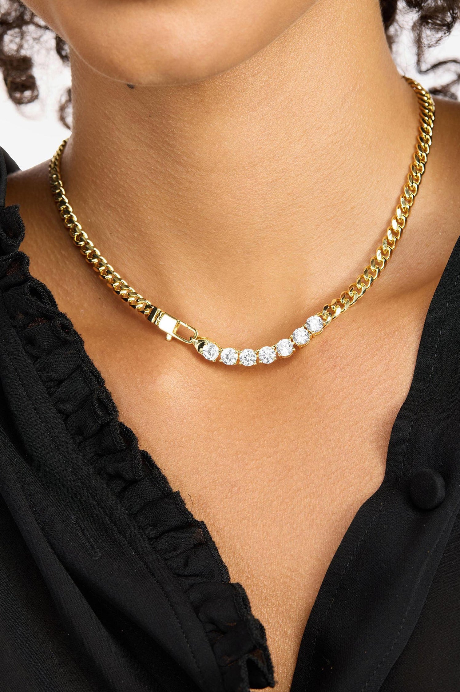 BABY JULIAN LOVES DIAMONDS NECKLACE
