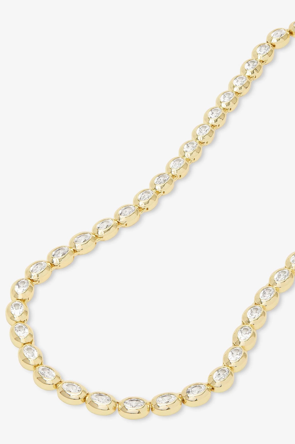 SHE'S A BOSS TENNIS NECKLACE