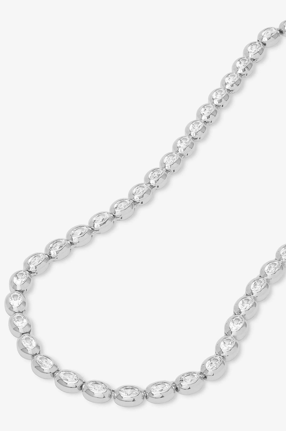 SHE'S A BOSS TENNIS NECKLACE