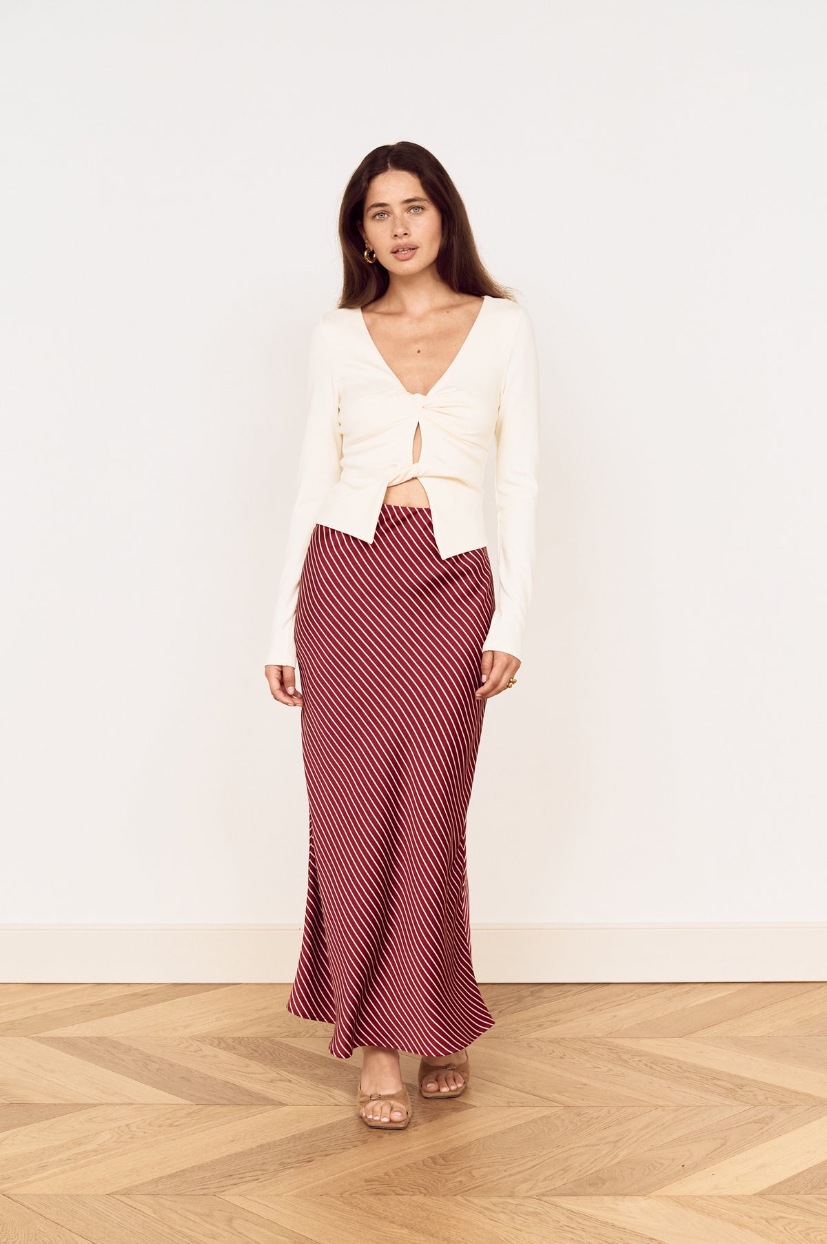 Alina Twist Front Top