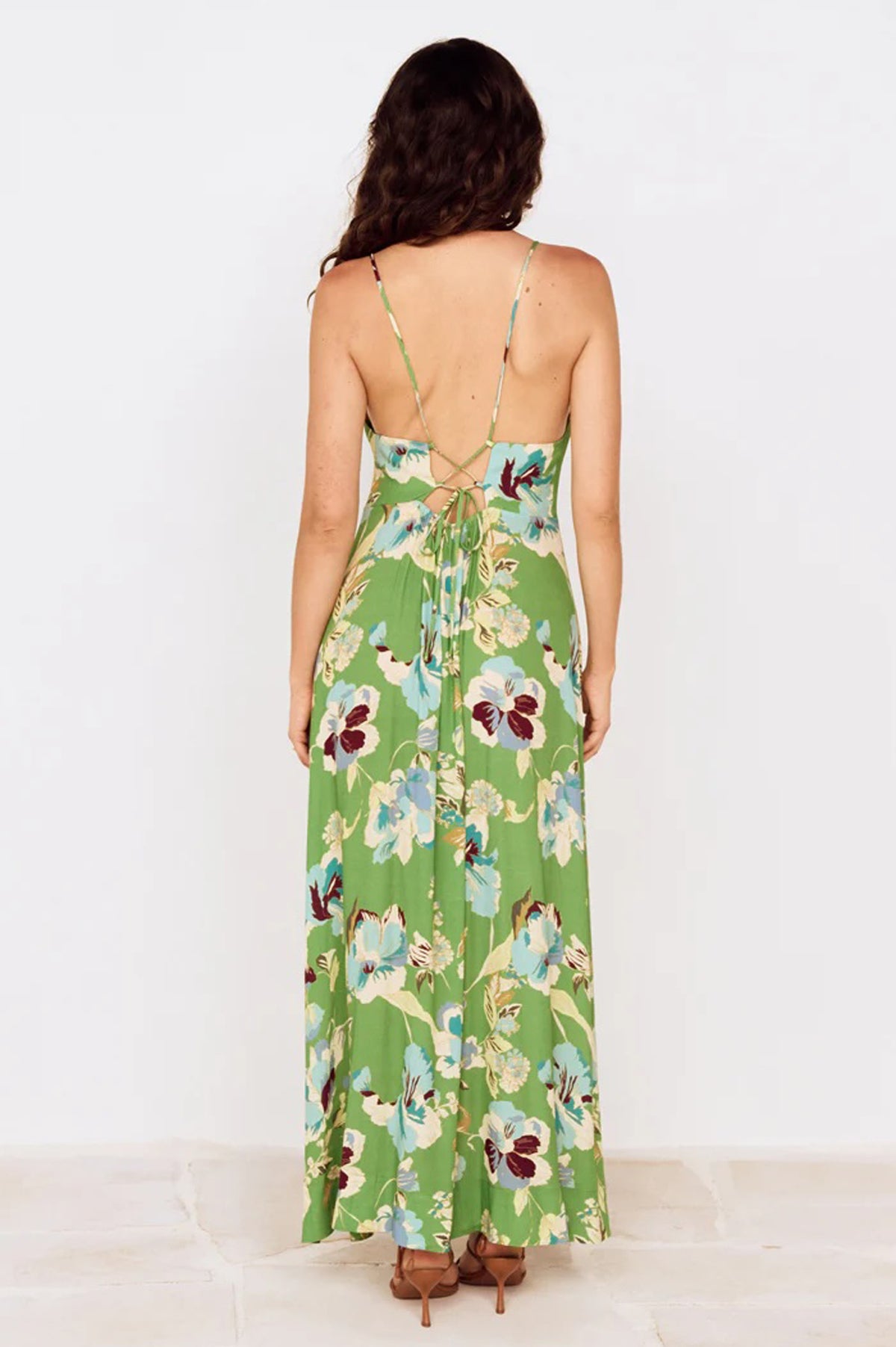 Cyprus Back Detail Maxi Dress