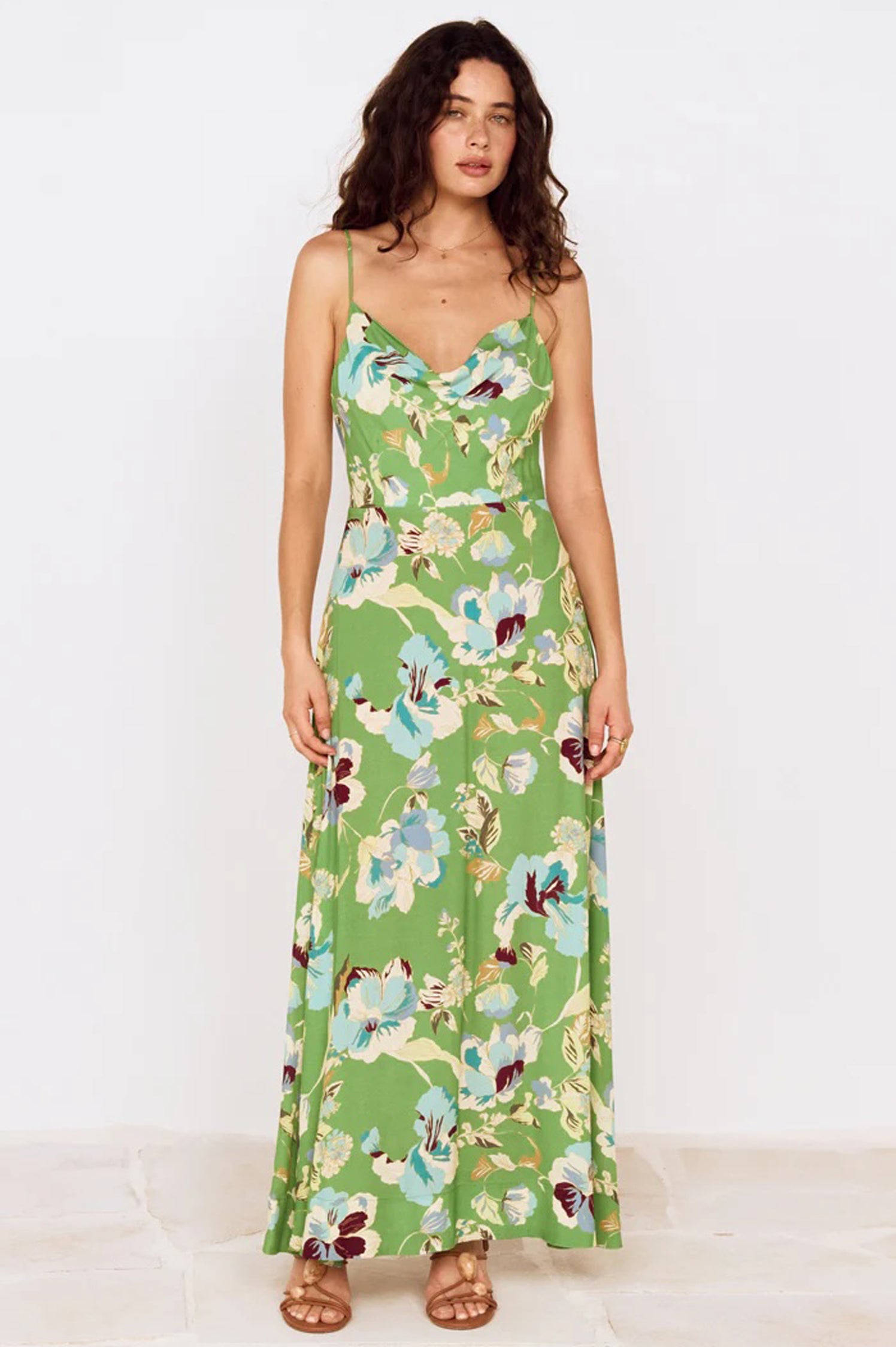 Cyprus Back Detail Maxi Dress