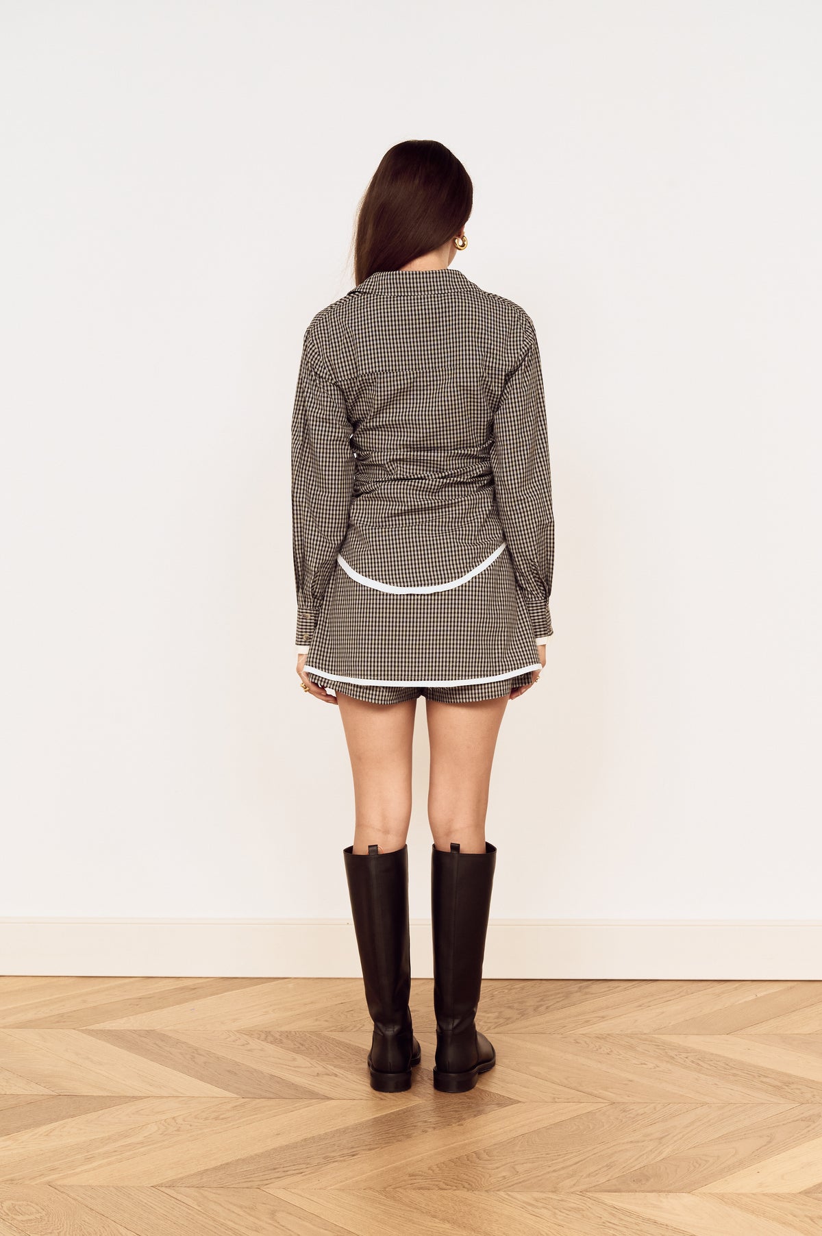 WREN CONTRAST HEM SHIRT