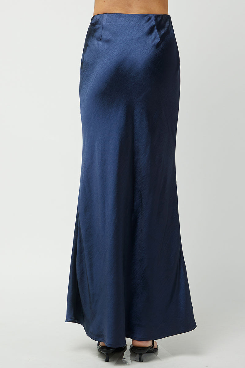MERRITT SATIN SKIRT