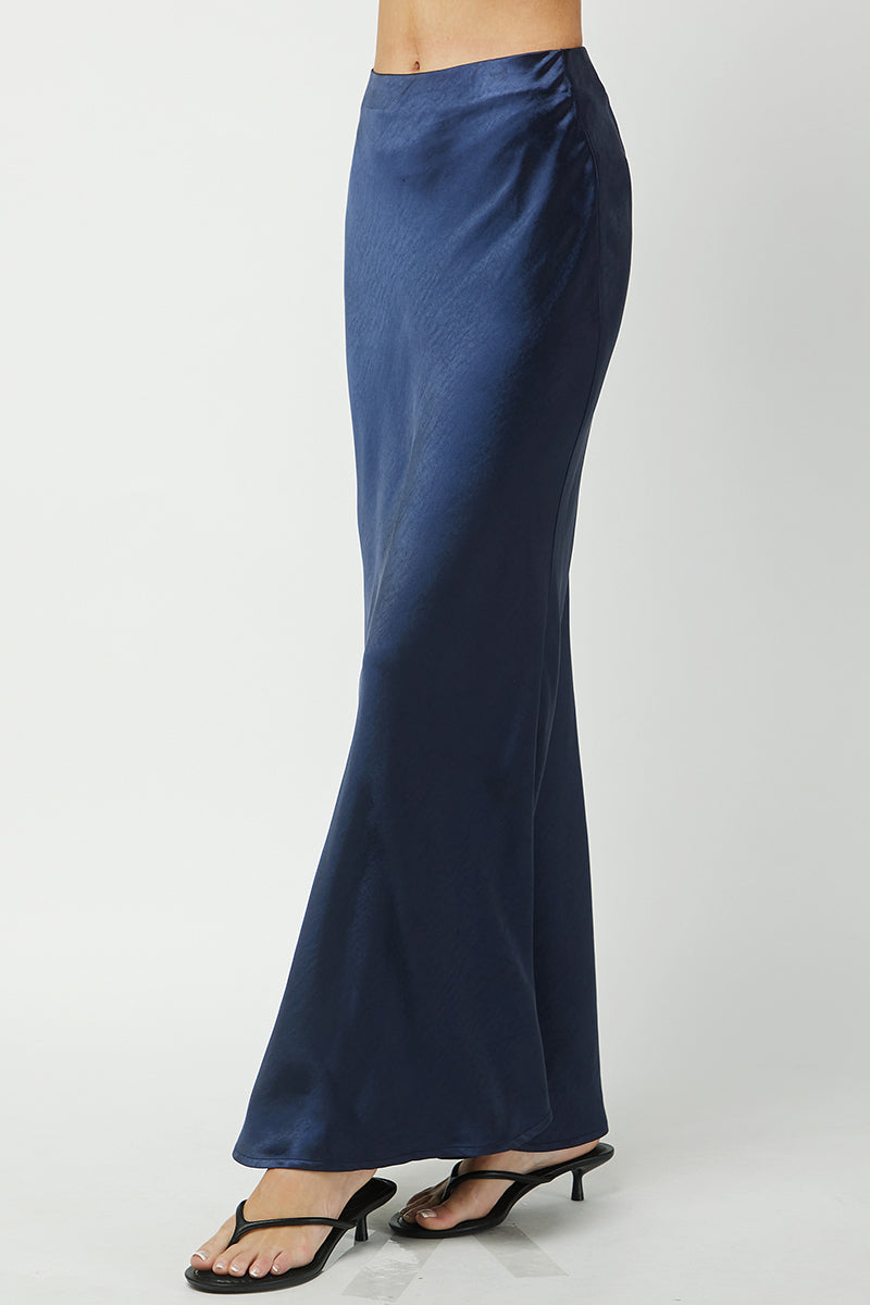 MERRITT SATIN SKIRT