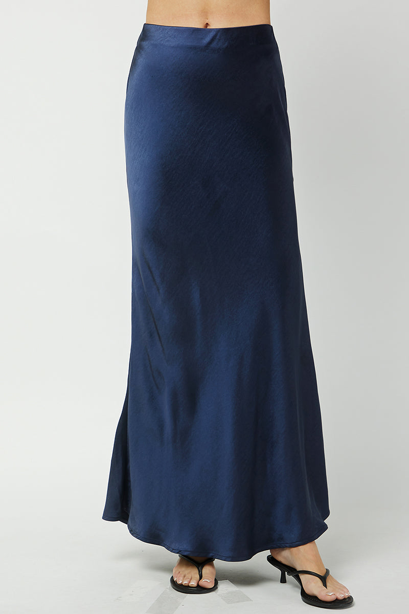 MERRITT SATIN SKIRT
