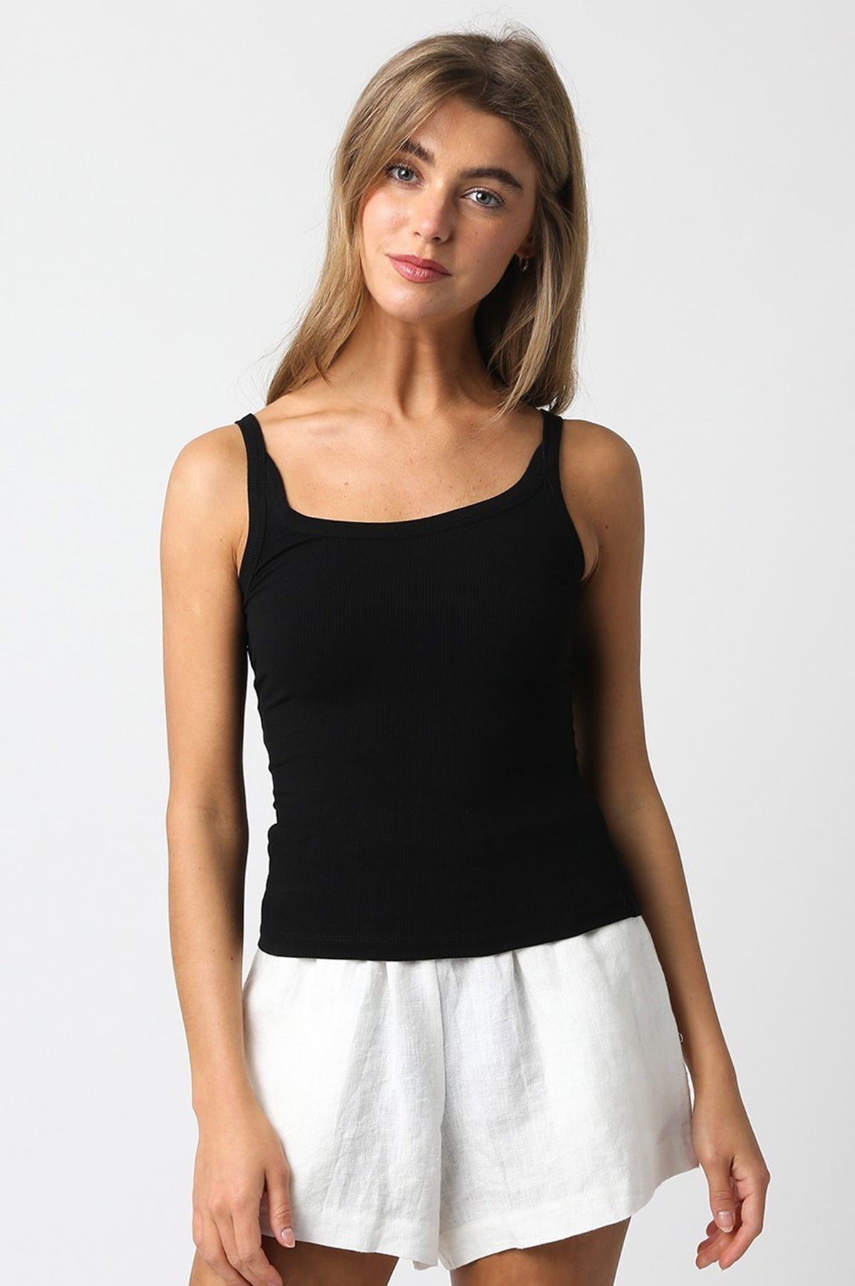 Amy Ribbed Tank Top
