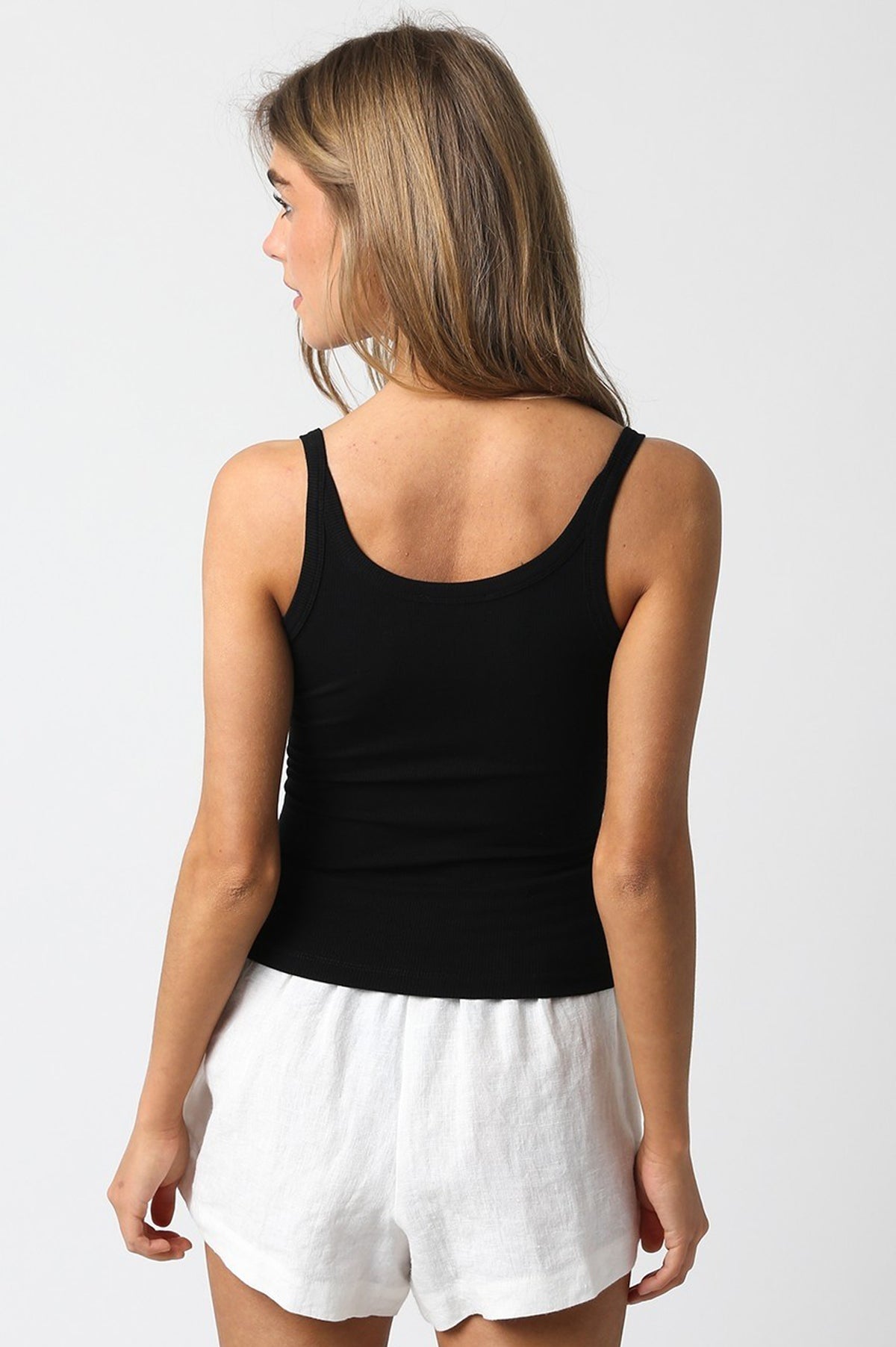 Amy Ribbed Tank Top
