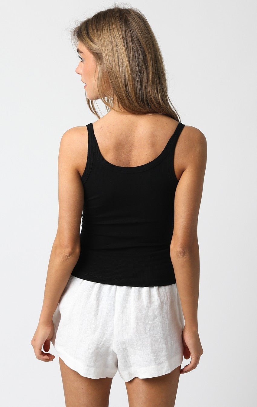 Amy Ribbed Tank Top
