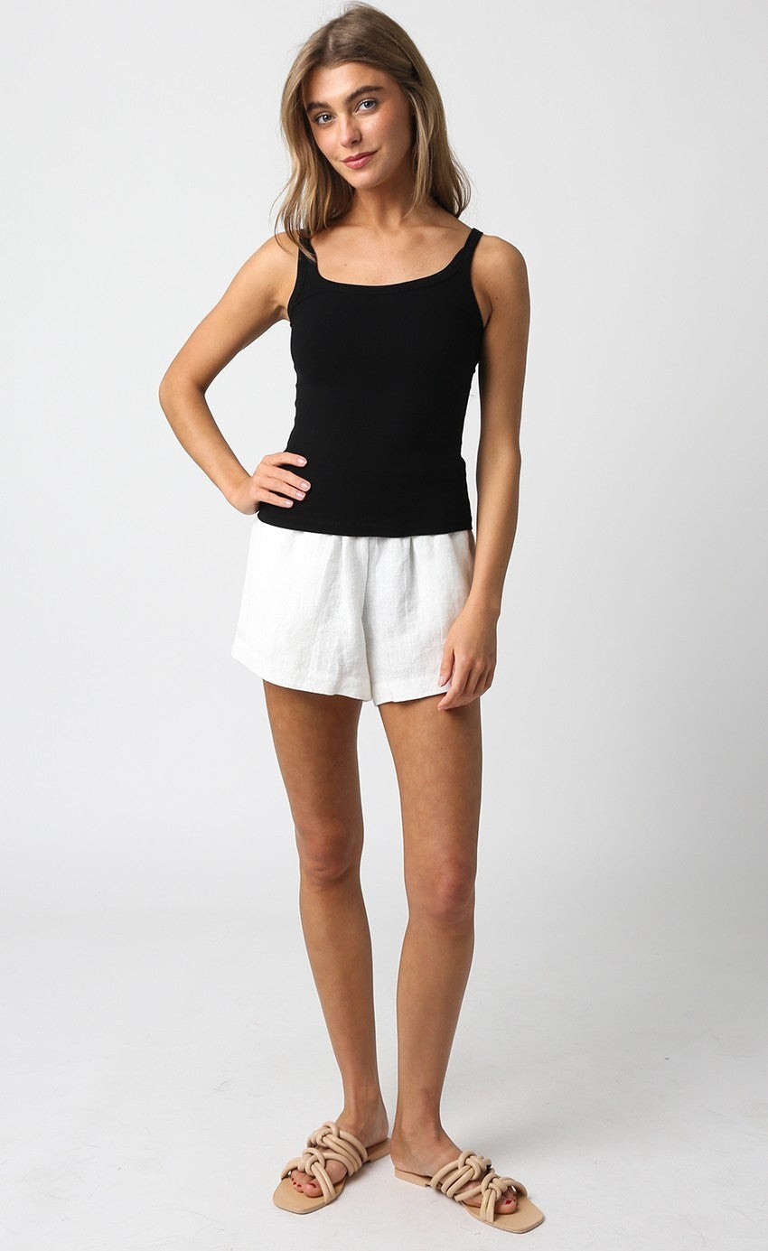 Amy Ribbed Tank Top