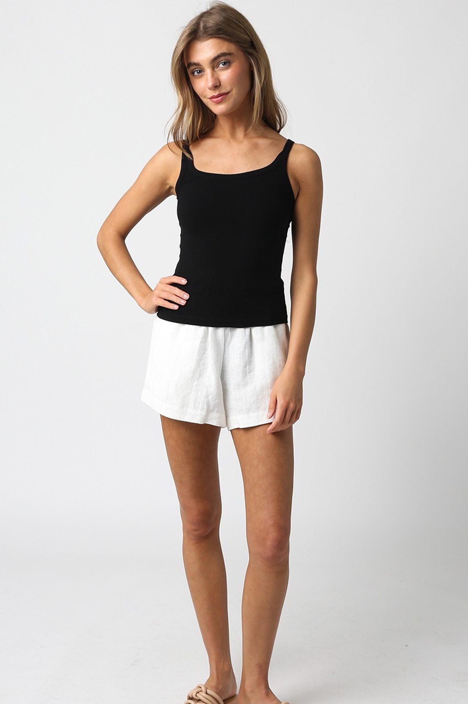 Amy Ribbed Tank Top