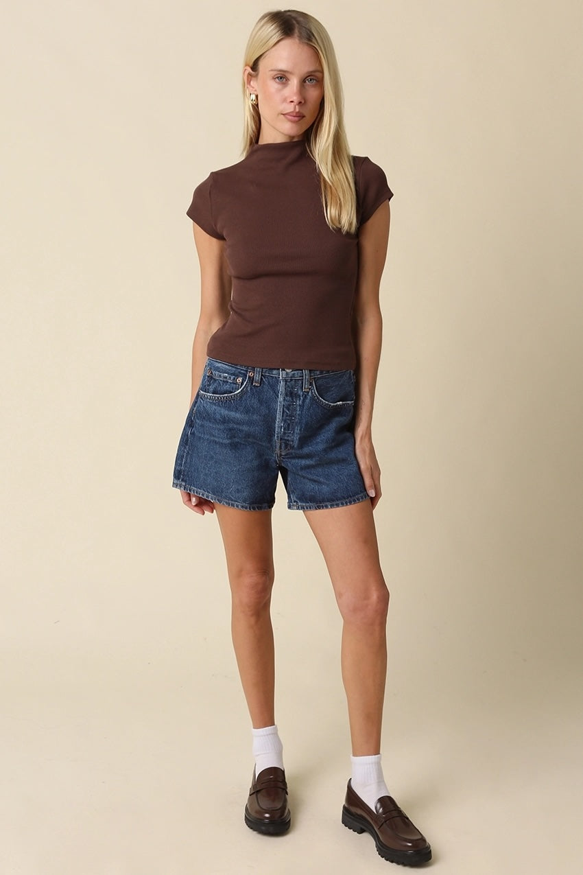 Anora Neck Knit Top