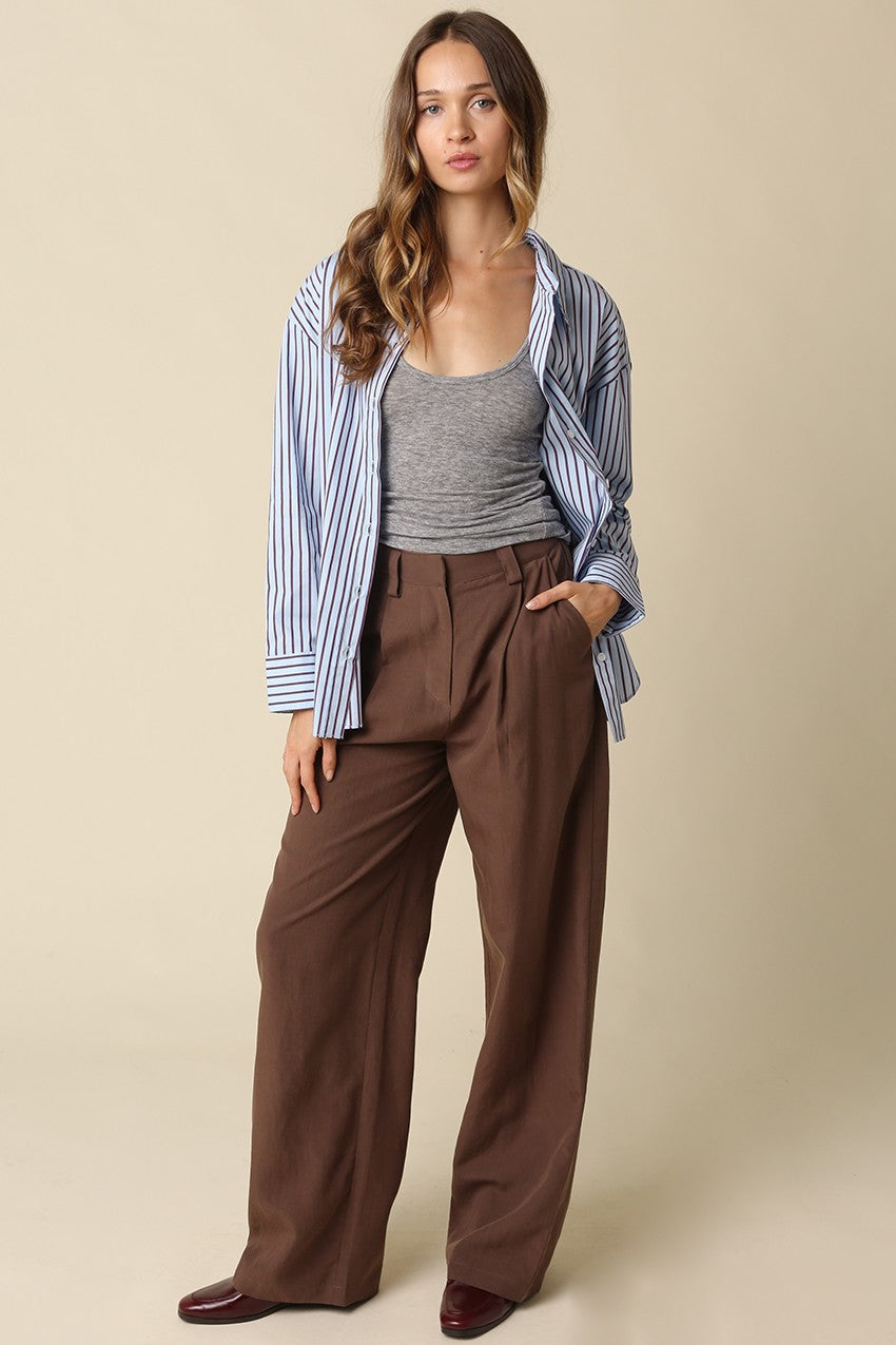 Clover Stripe Oversized Shirt