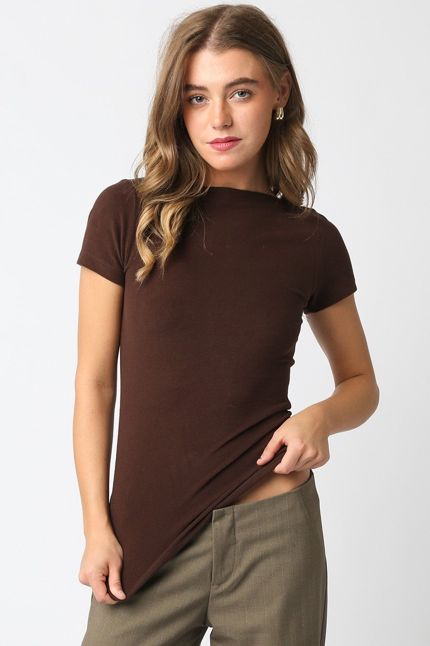 KRISTIN ESSENTIAL KNIT TOP