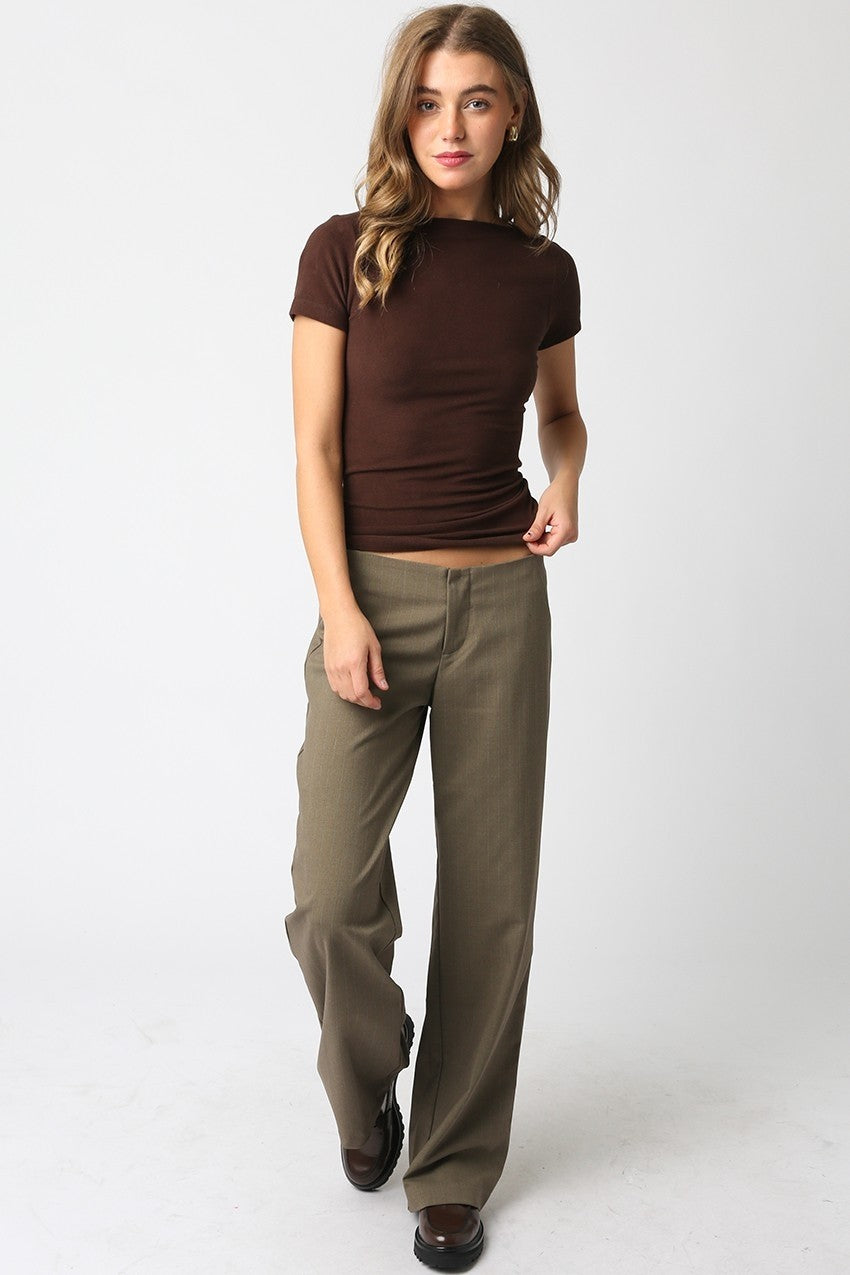 KRISTIN ESSENTIAL KNIT TOP