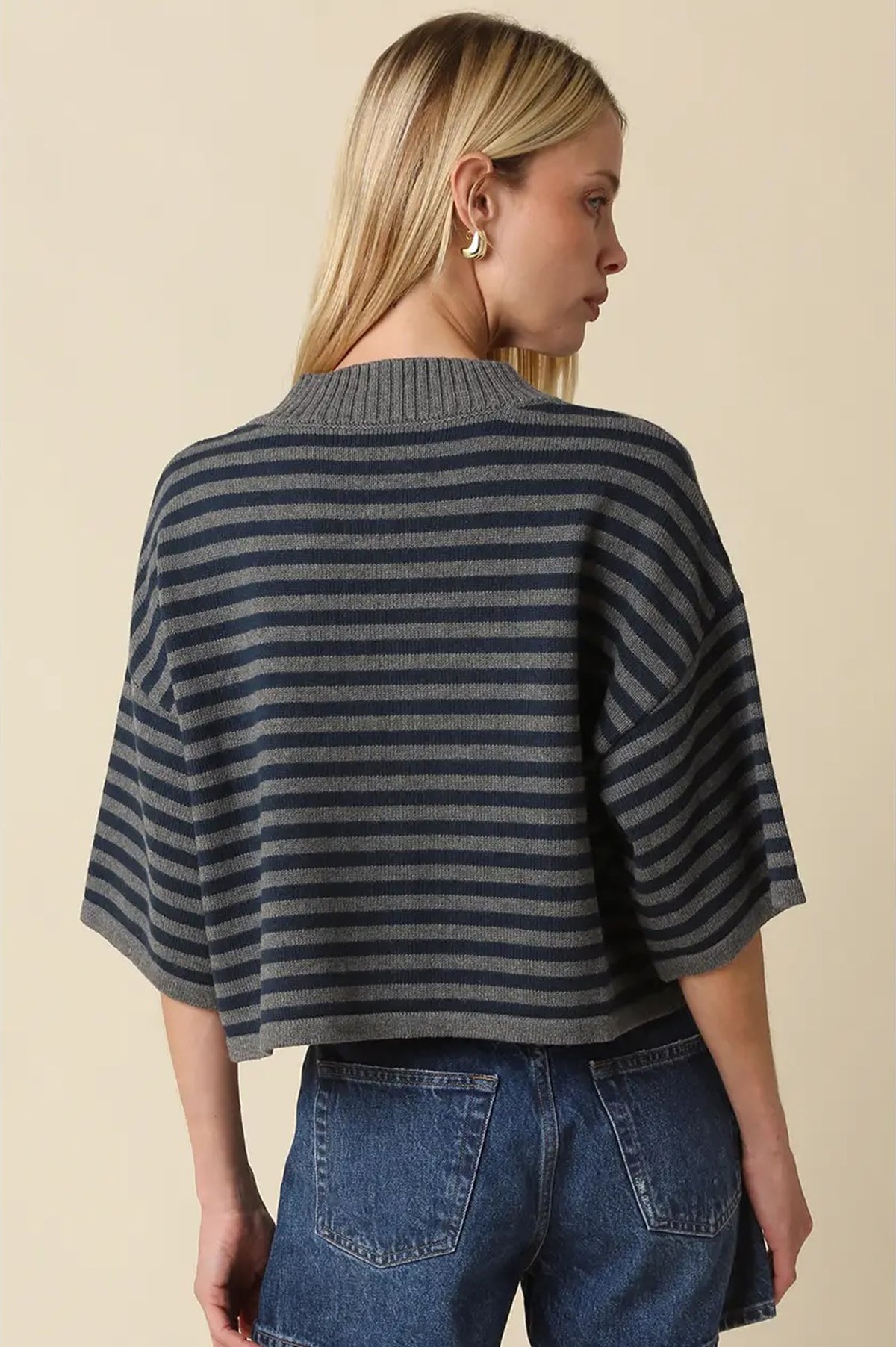 Natalia Stripe Knit Sweater
