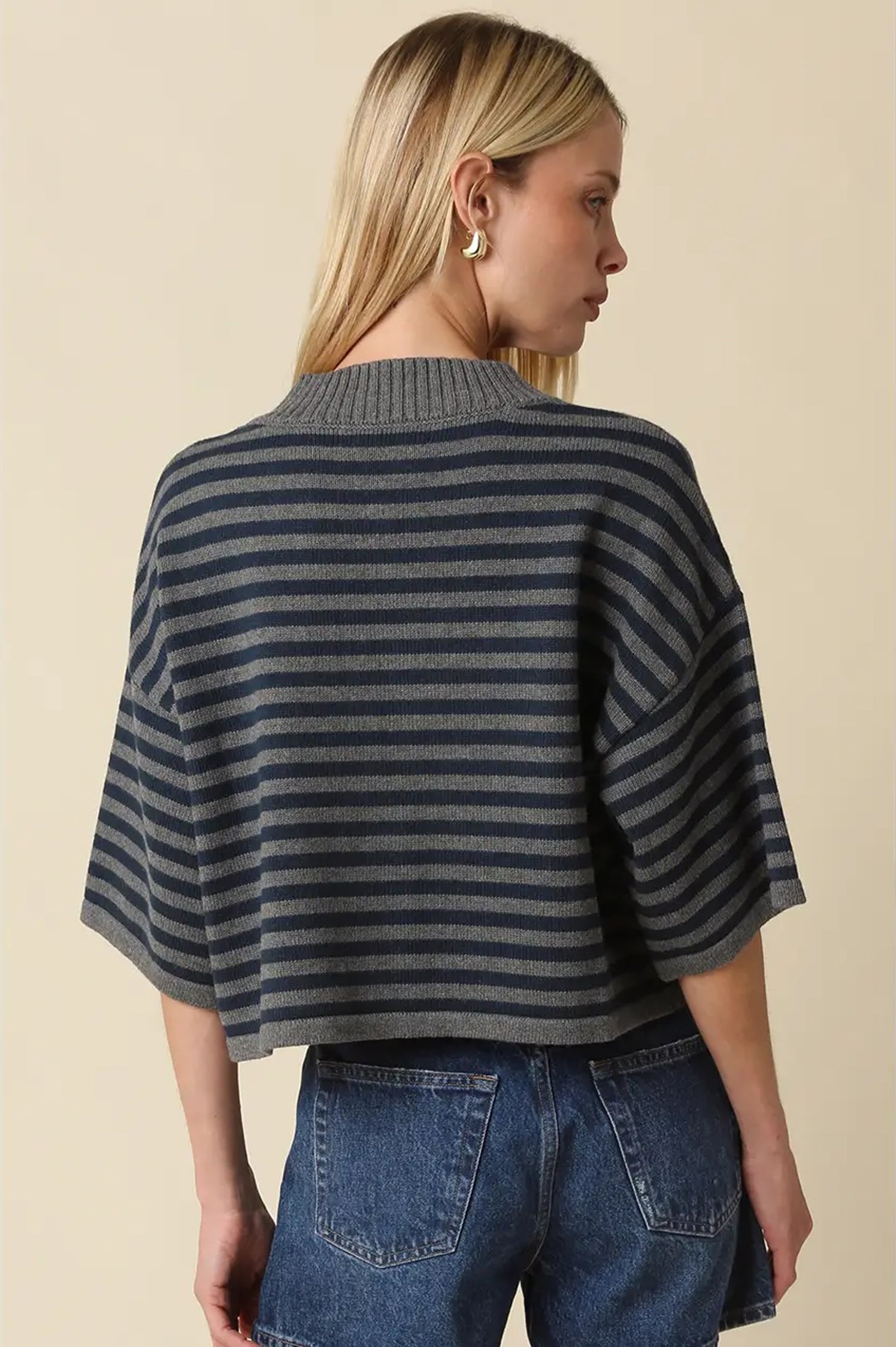 Natalia Stripe Knit Sweater