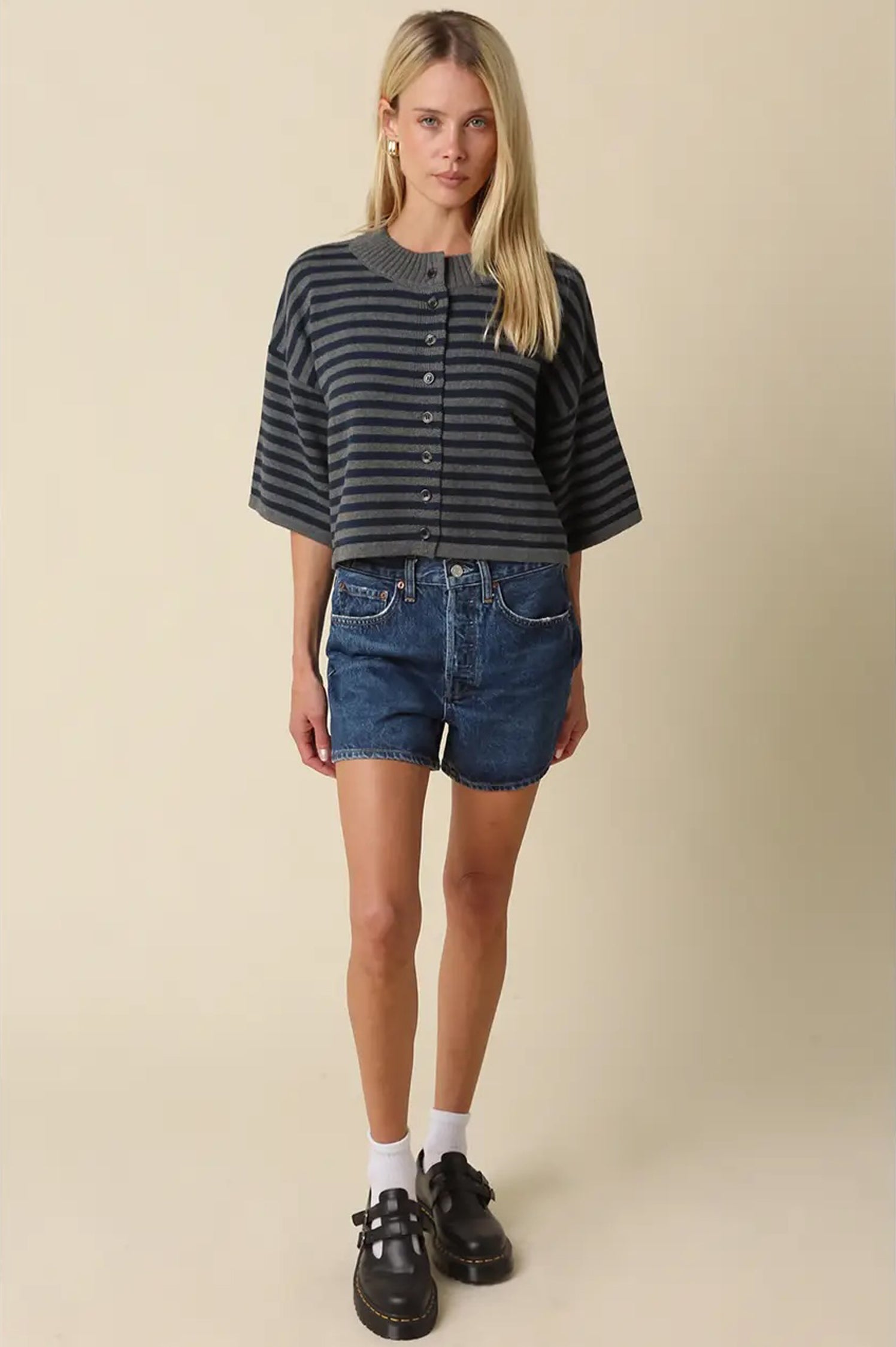 Natalia Stripe Knit Sweater