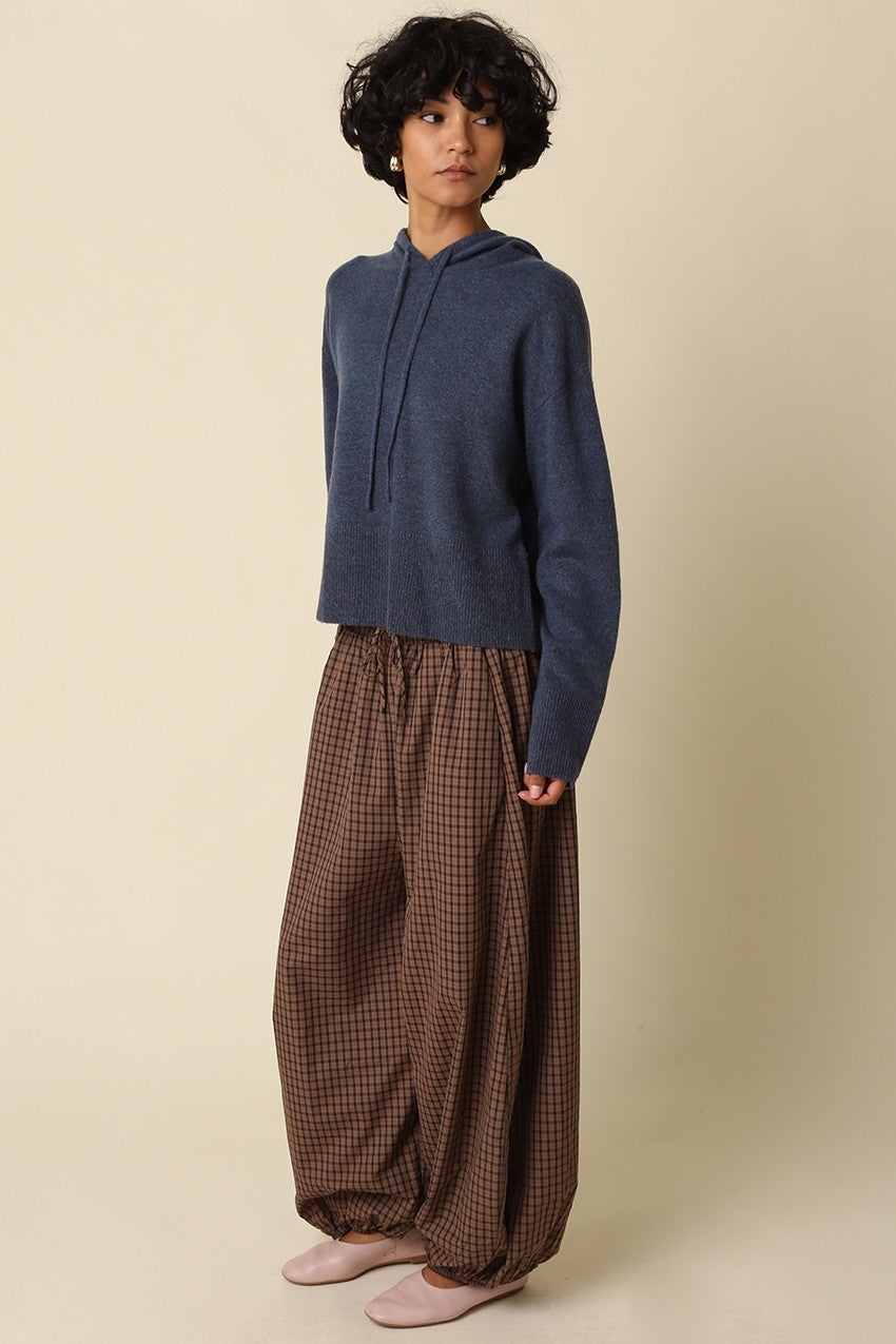 LACEY PLAID BALLOON PANTS
