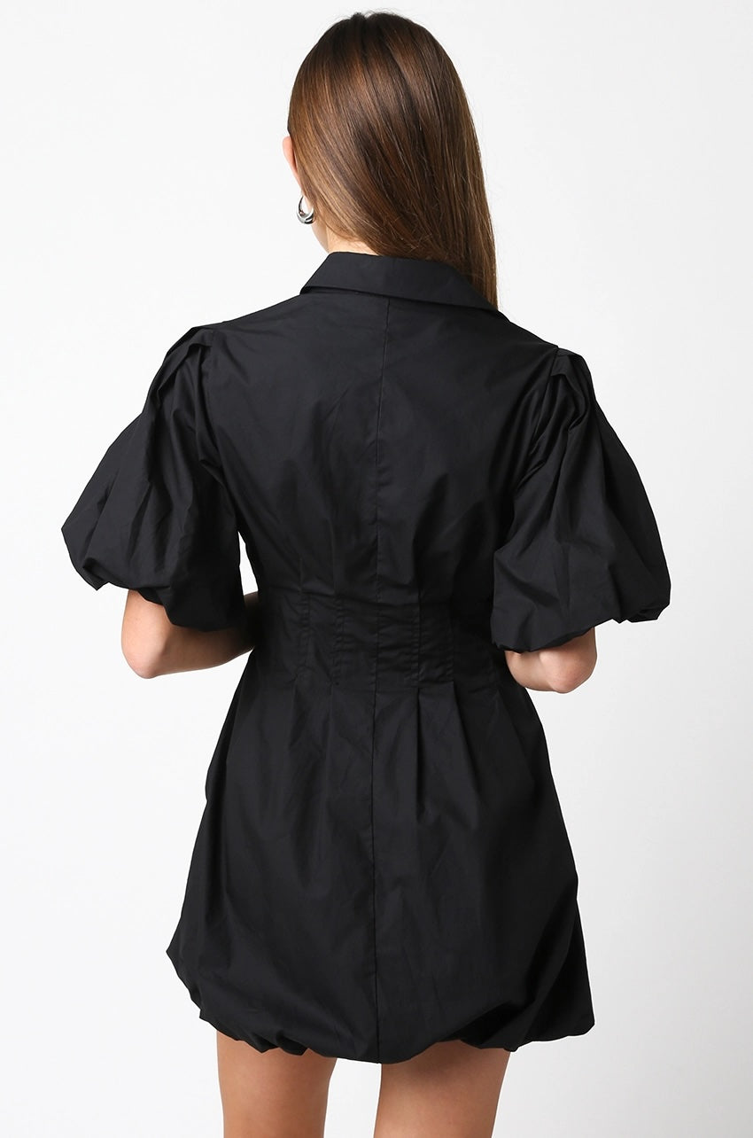 Valerie Puff Sleeve Mini Dress