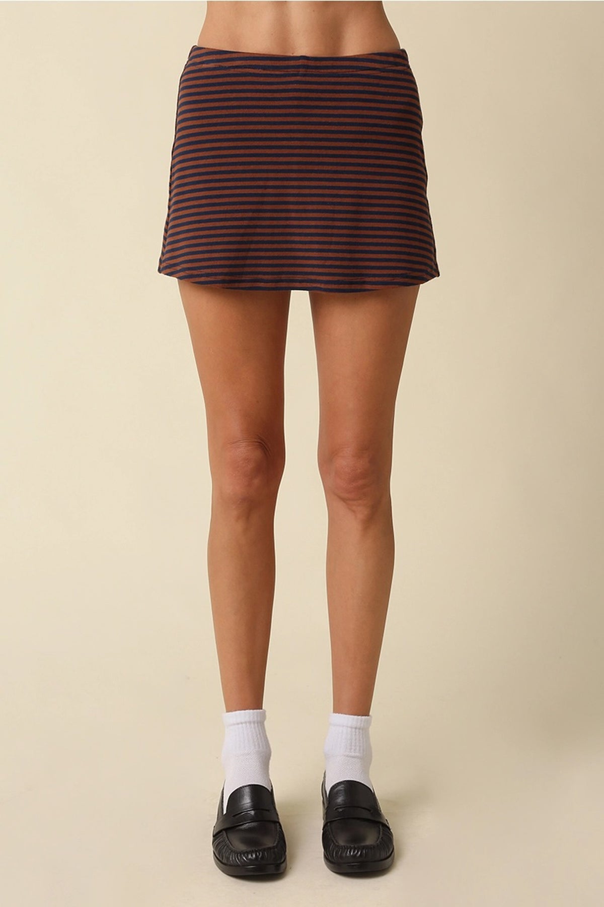 Zoey Striped Knit Skort