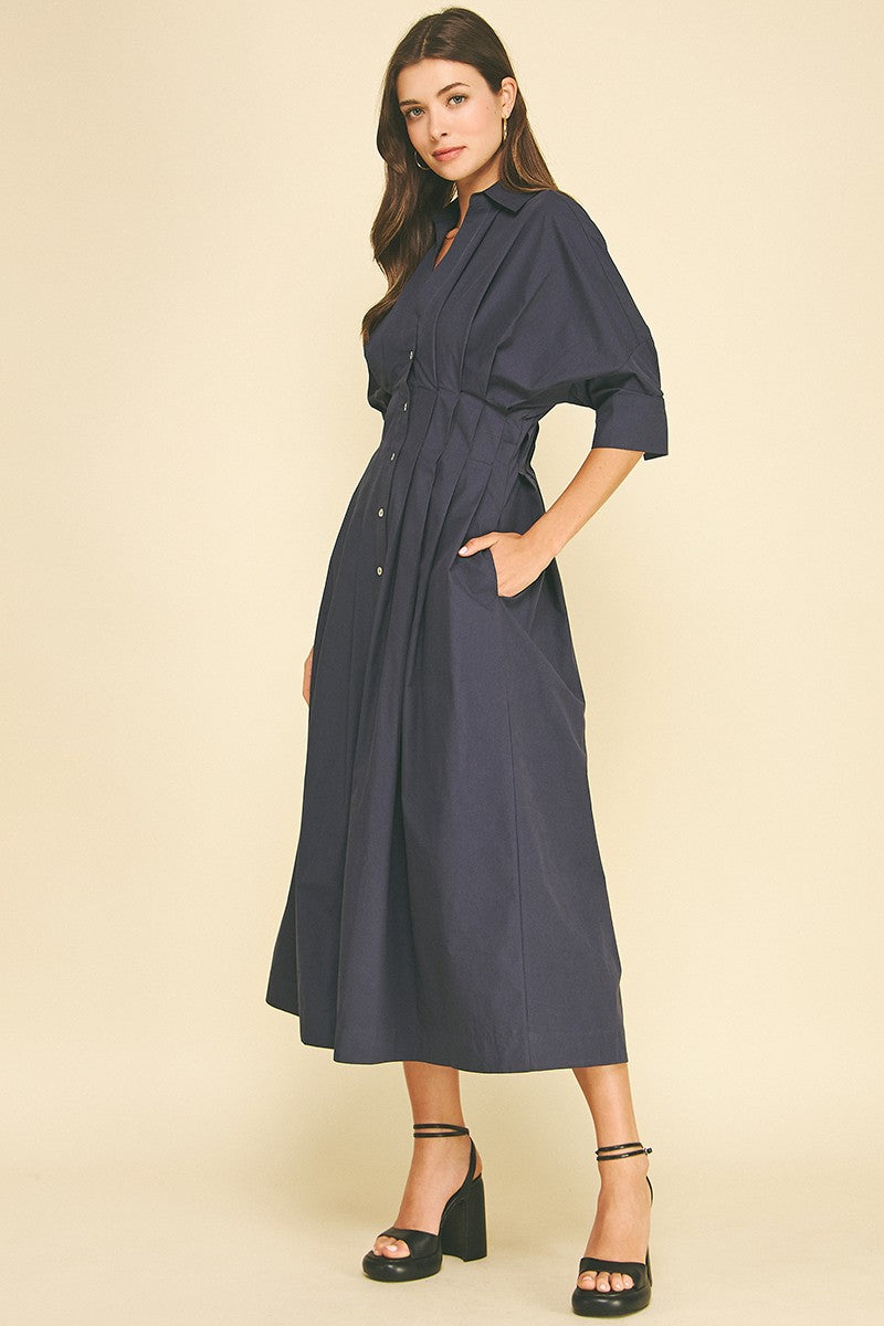 Margot Button Down Dress