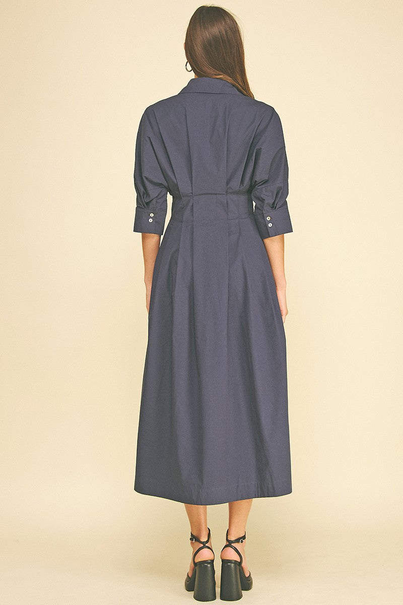 Margot Button Down Dress