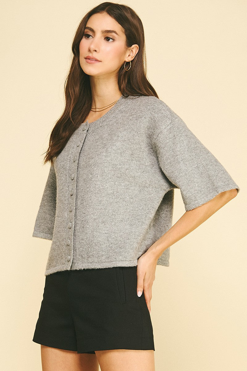 Sloane Button Front Cardigan