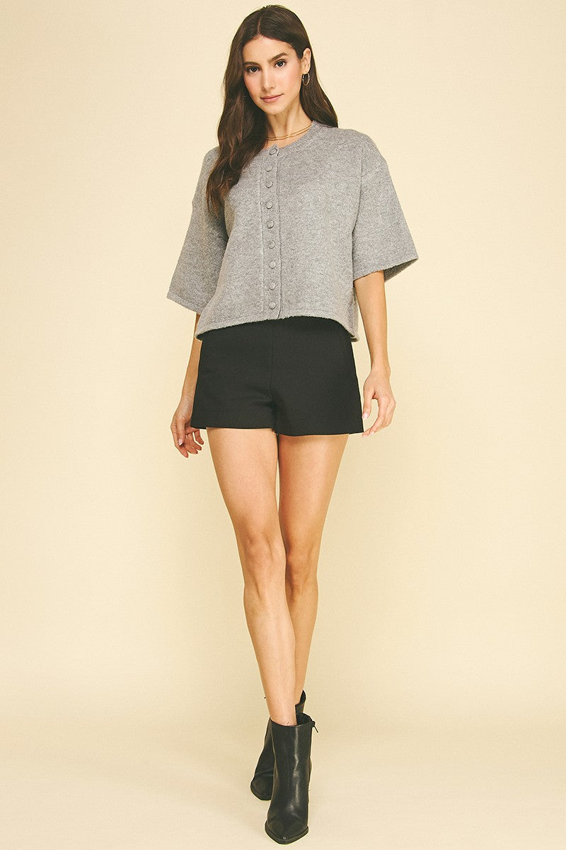 Sloane Button Front Cardigan