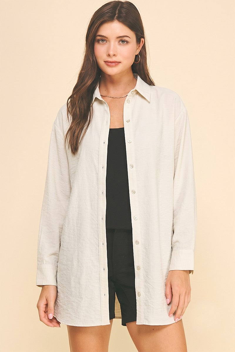 BUTTON DOWN TOP