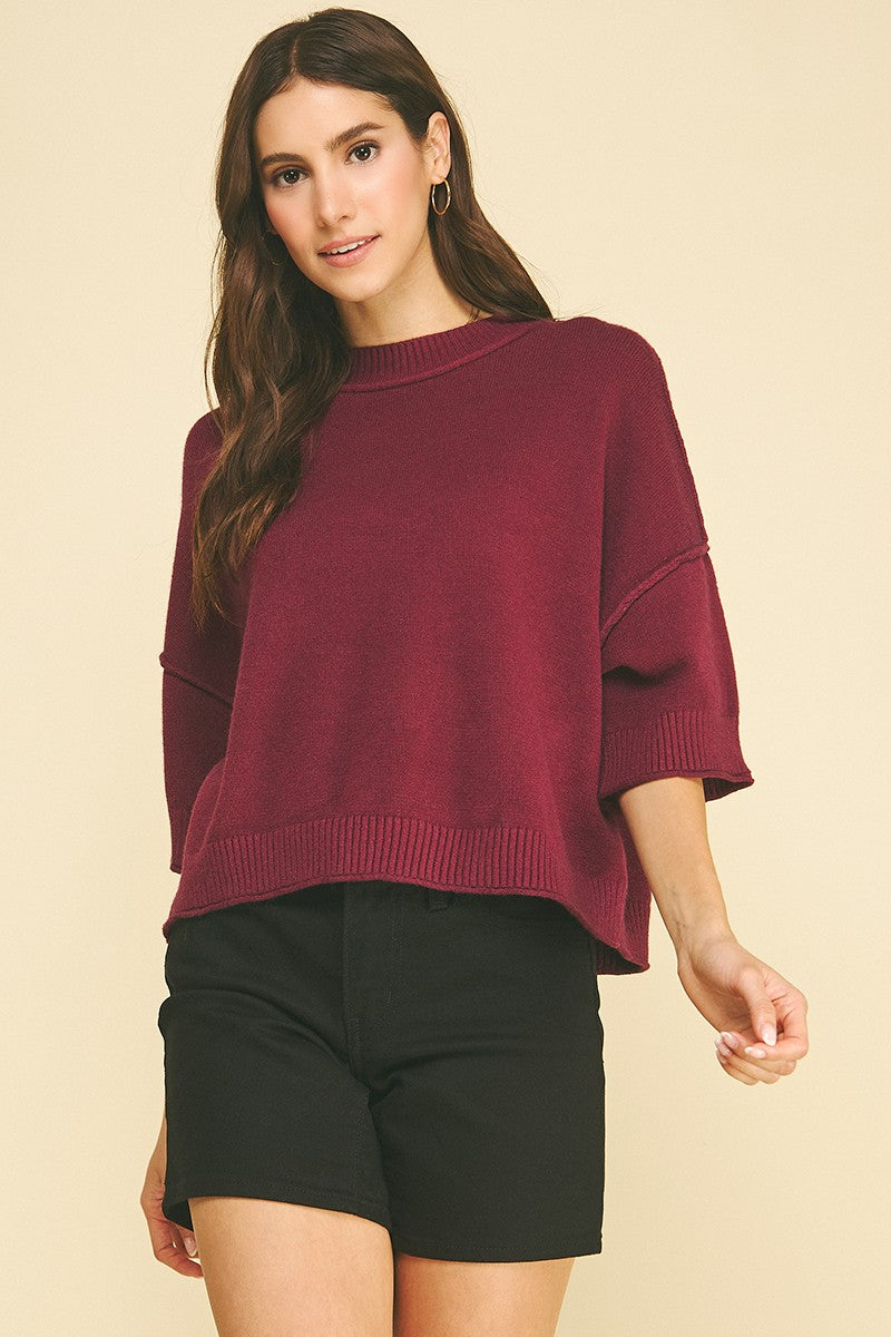 CLARA SWEATER TEE