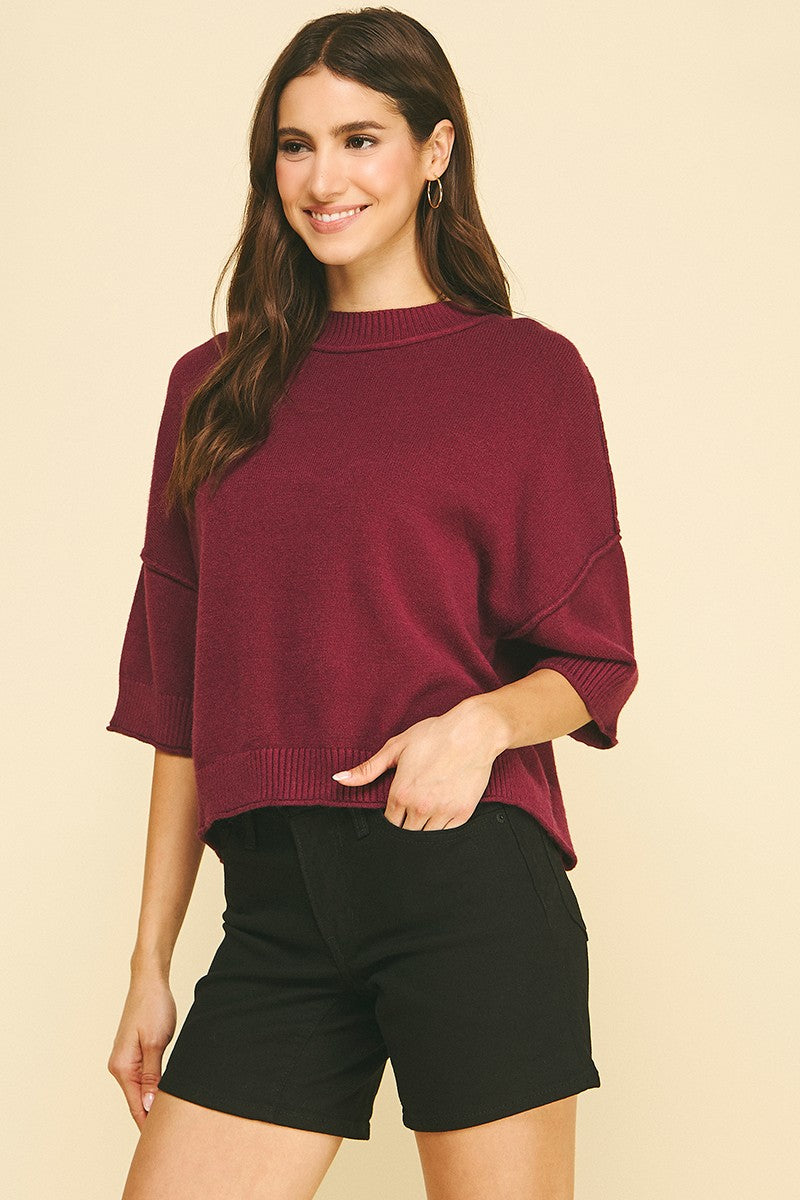 CLARA SWEATER TEE
