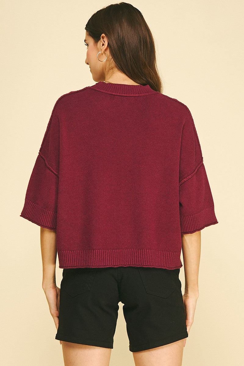CLARA SWEATER TEE