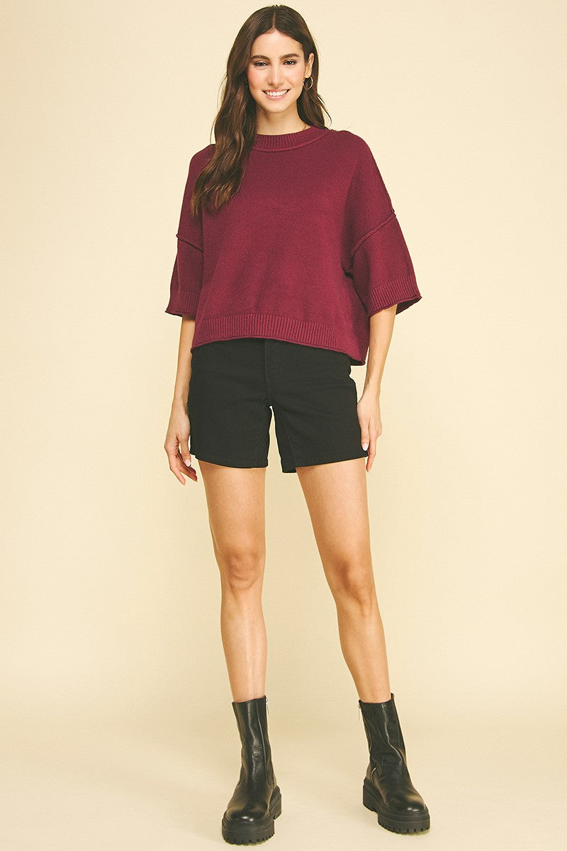 CLARA SWEATER TEE