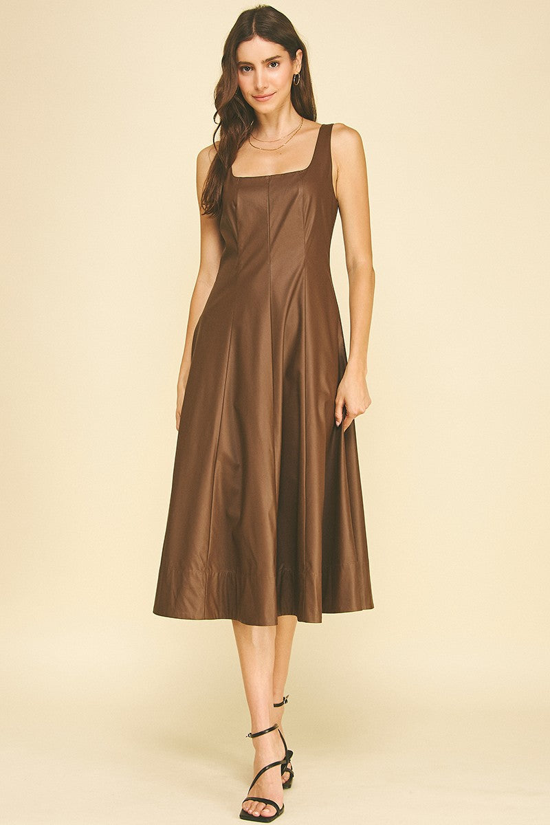 Maren Flared Midi Dress