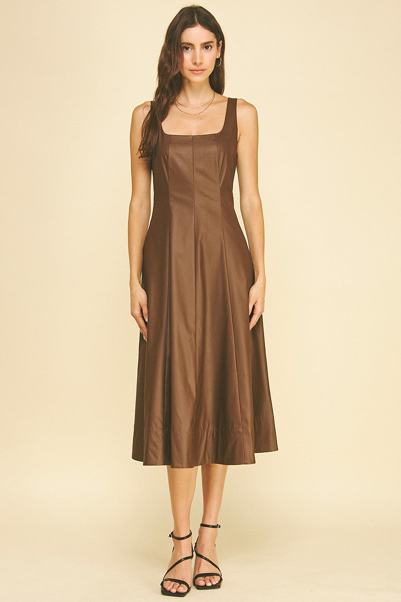 Maren Flared Midi Dress