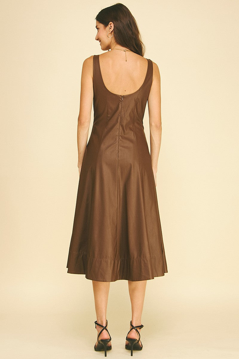 Maren Flared Midi Dress