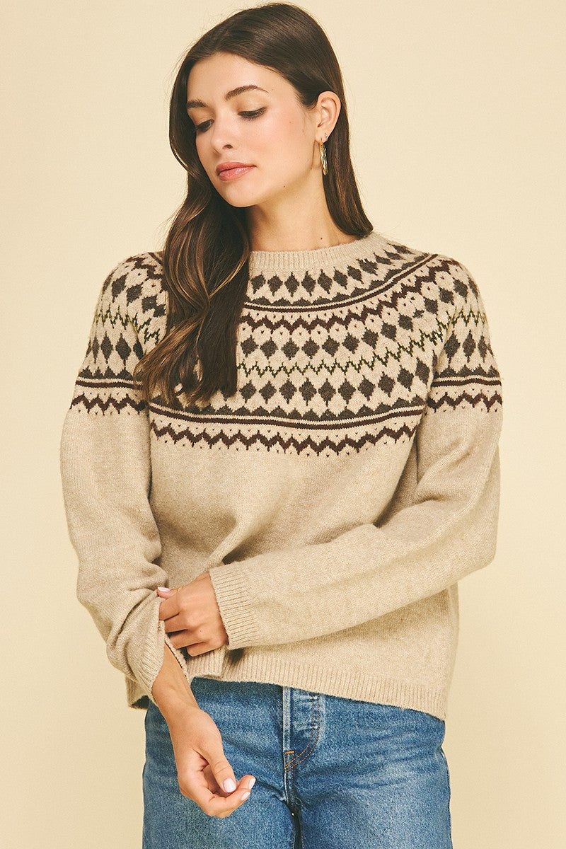 Sylvie Nordic Sweater