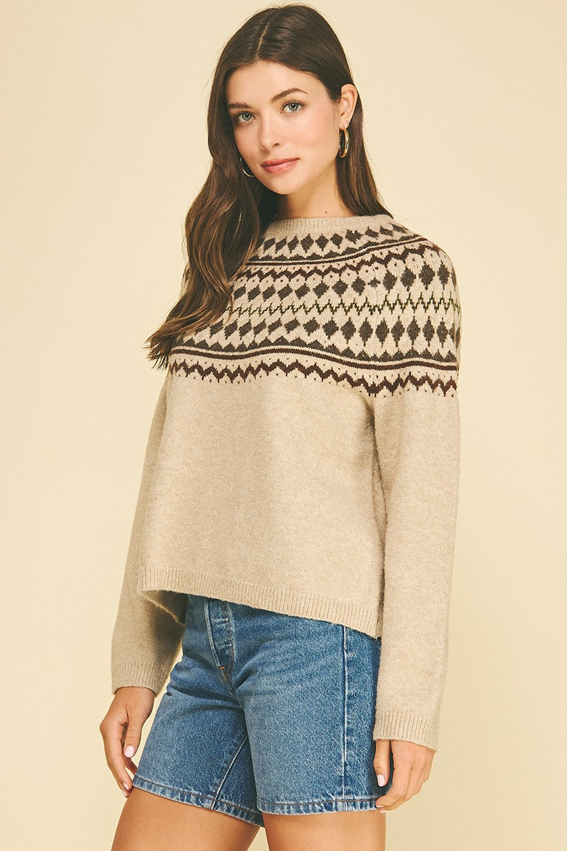 Sylvie Nordic Sweater