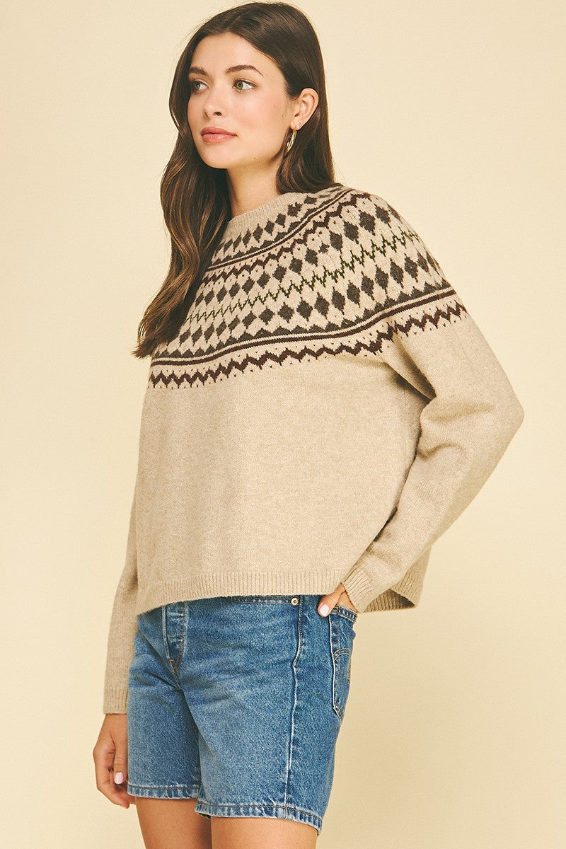 Sylvie Nordic Sweater