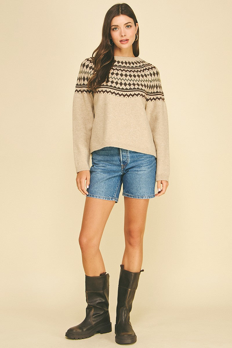 Sylvie Nordic Sweater
