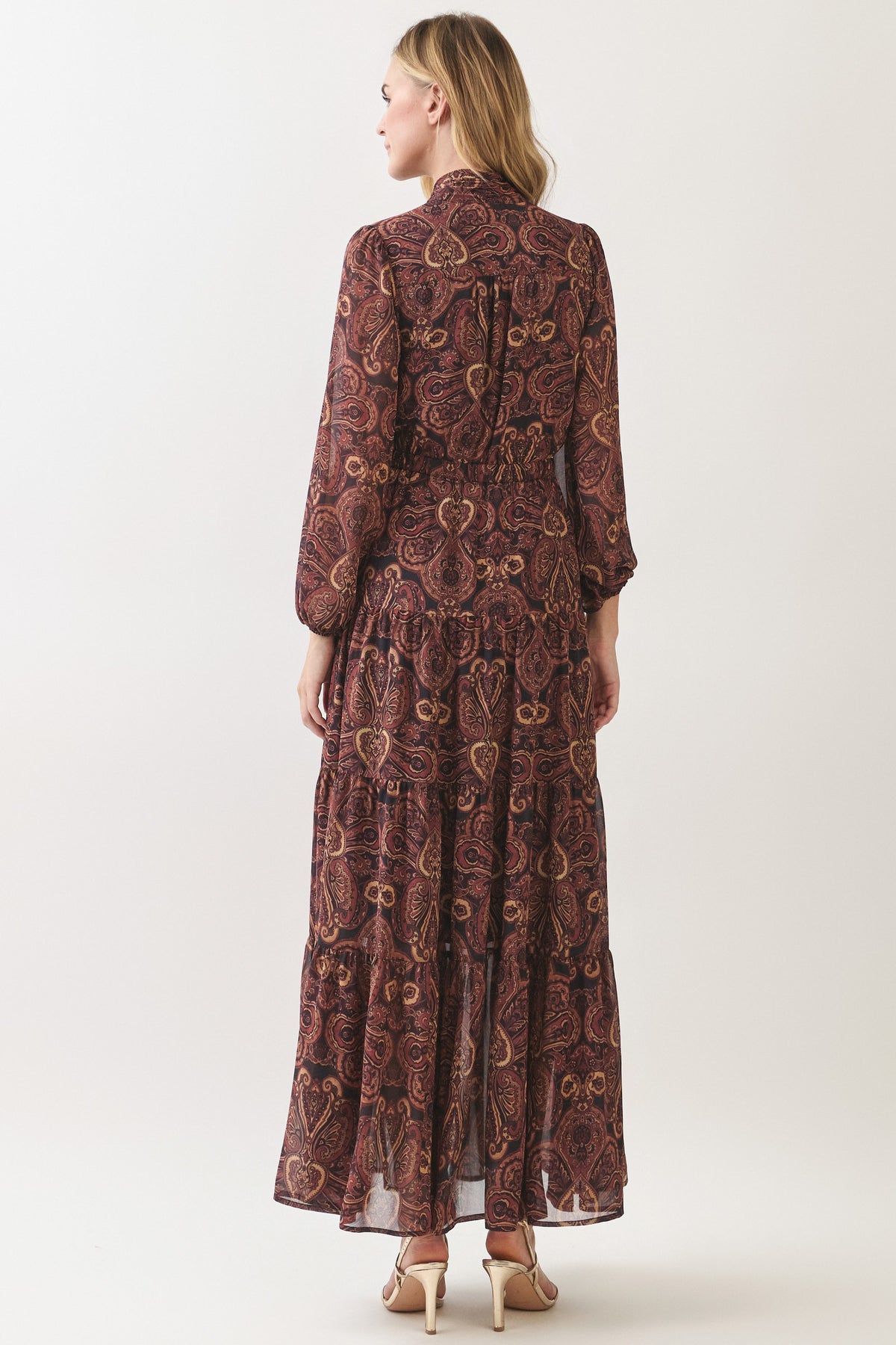 Juliette Long Sleeve Maxi Dress